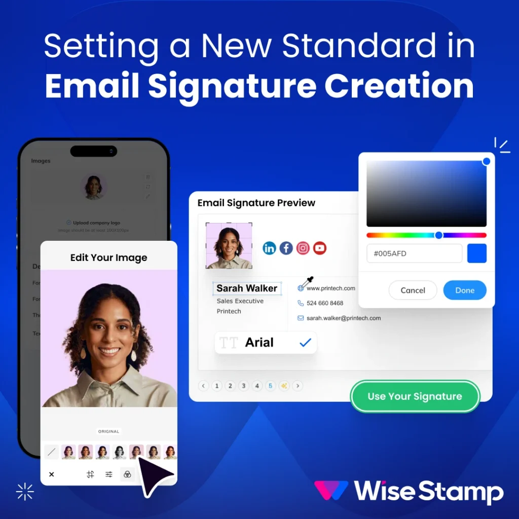 WiseStamp Sets a New Standard for Email Signature Creation