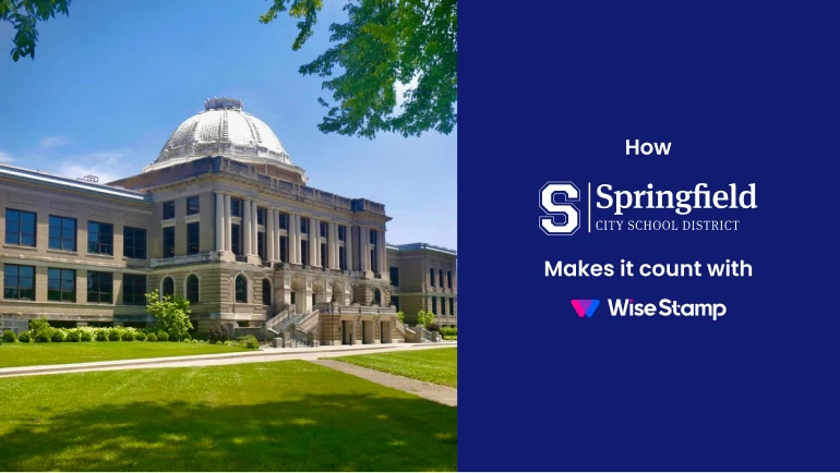 School Reputation Protection in Email Signature | Case Study
