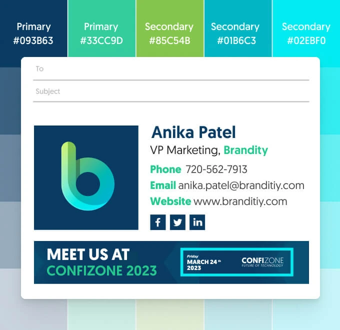 Best Email Signature Colors