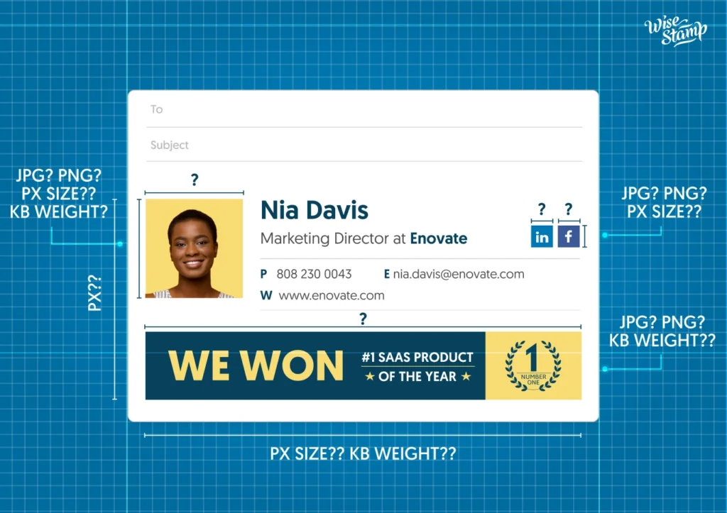 email Signature Size and Dimensions