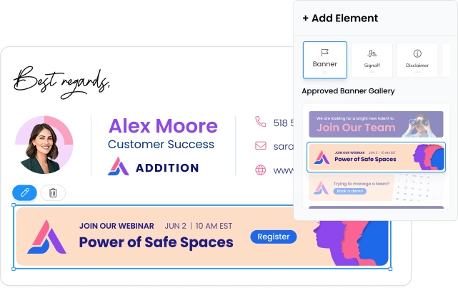 how to manage email signature brand reputation risk