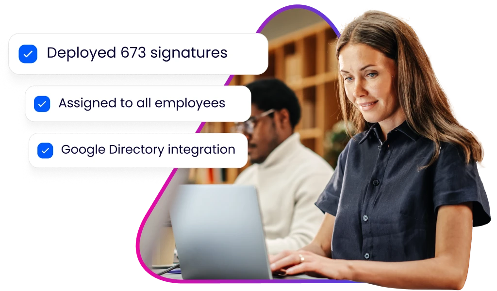 WiseStamp email signature management for IT