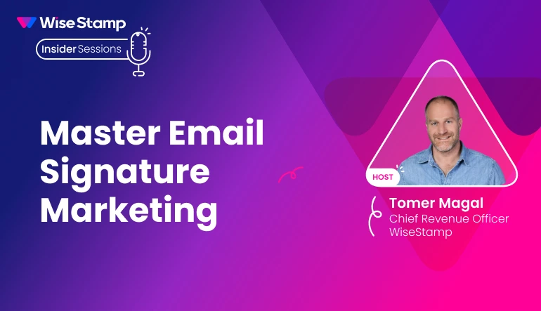 Email Signature Marketing Webinar Replay Website