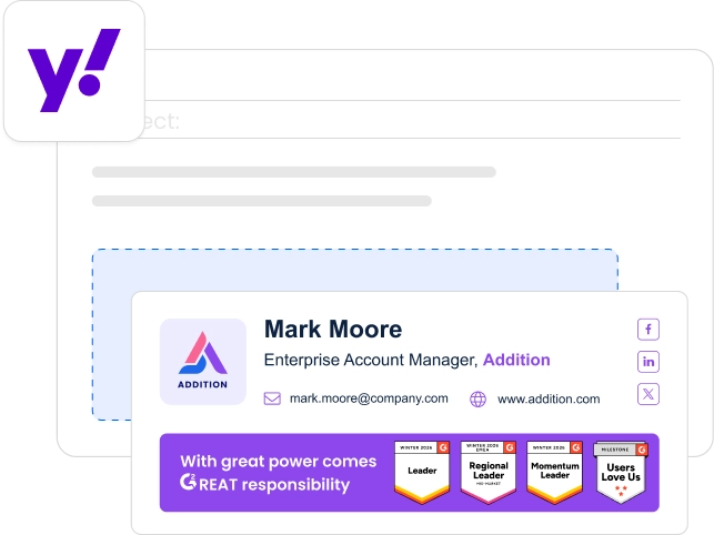 How to Add an Email Signature in Yahoo