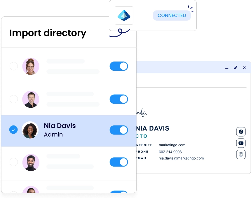 Office 365 integration hero