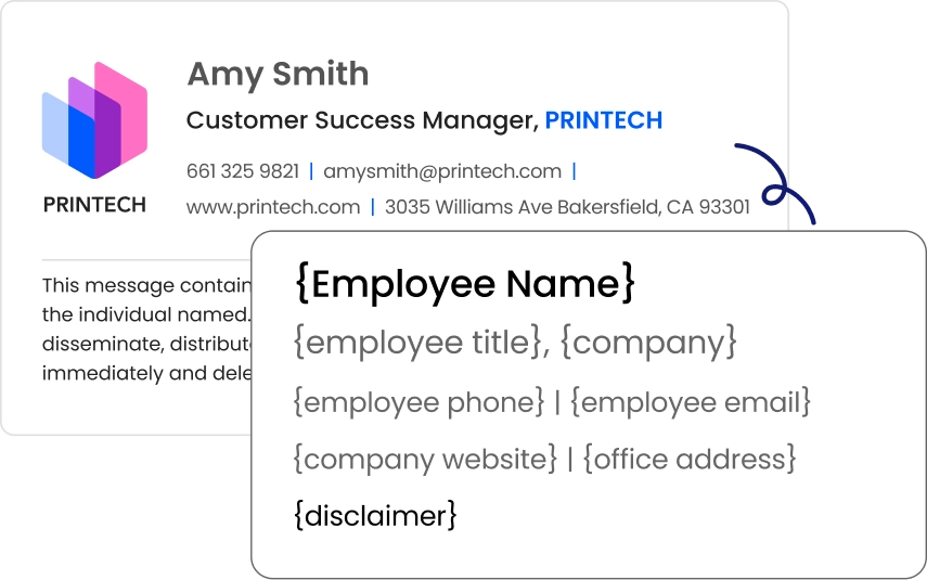 enforce email disclaimers in emails sent from CRM