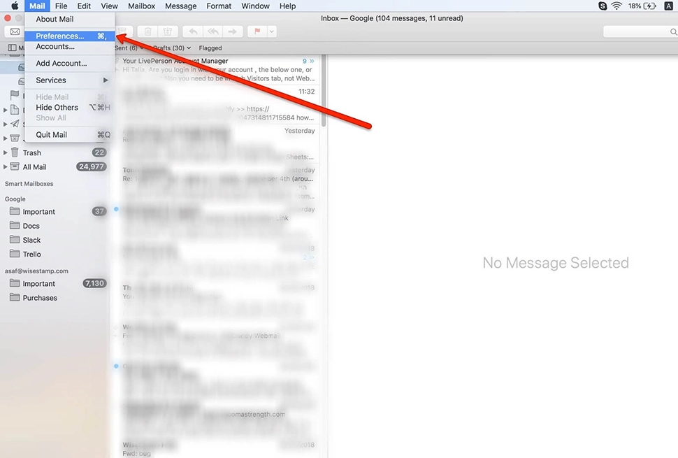 how-to-Add-a-hyperlinks-to-your-Mac-Mail-signature-step-1