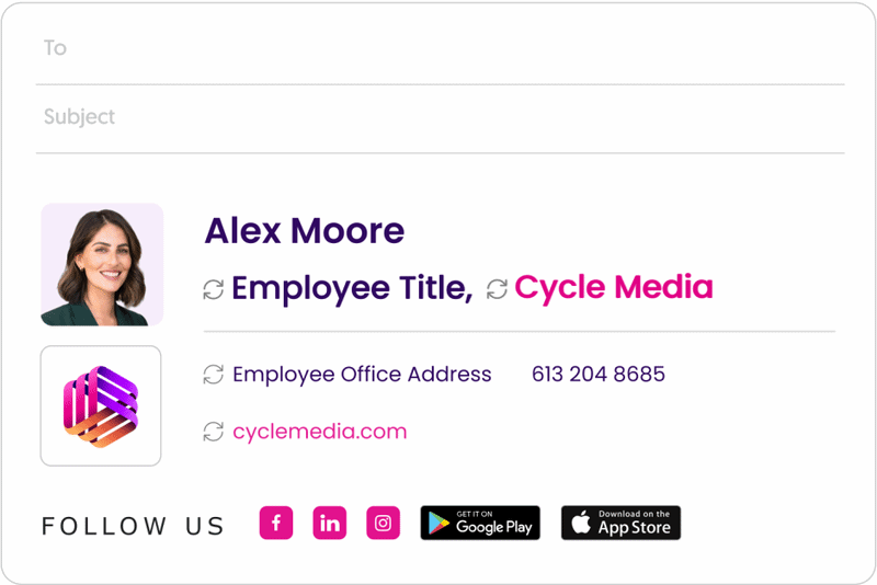 exchange company-wide email signature and enforcement and auto provisioning