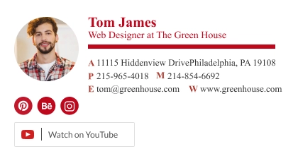 web-designaer-email-signature-with-YouTube-button