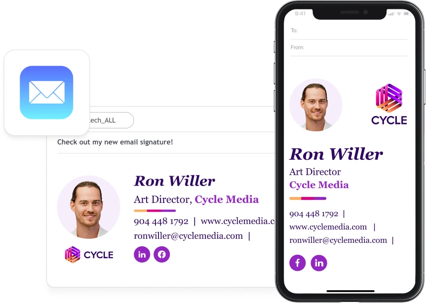 Apple Mail Signature Generator